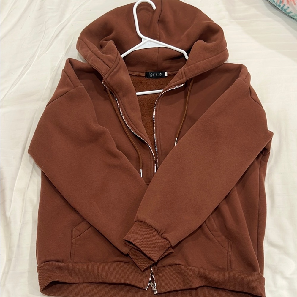 Brown Hoodie